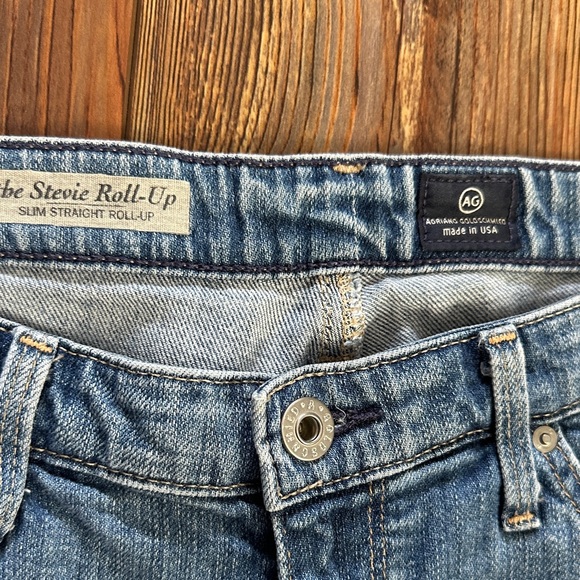 AG Adriano Goldschmied The Stevie Roll Up Slim 31R - Picture 3 of 7